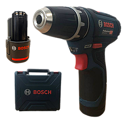 Акумуляторний шурупокрут Bosch PROFESSIONAL GSR 12V-15, Li-Ion, 1300 об/хв, 50 хв