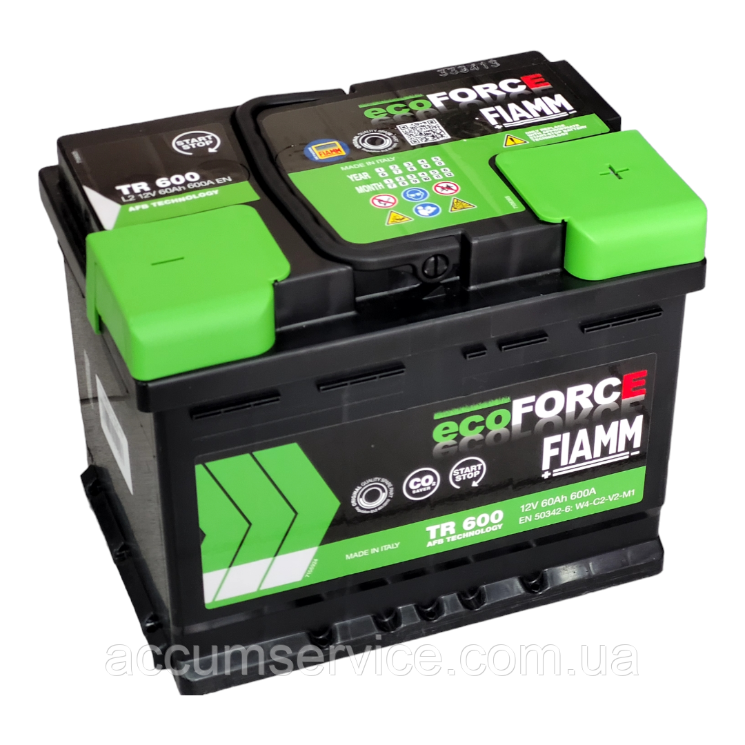 Акумулятор FIAMM ECOFORCE AFB TR600 L2 EK4