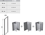 Нерухома стінка для душу Ravak Pivot PPS- 80 Білий Transparent, фото 8