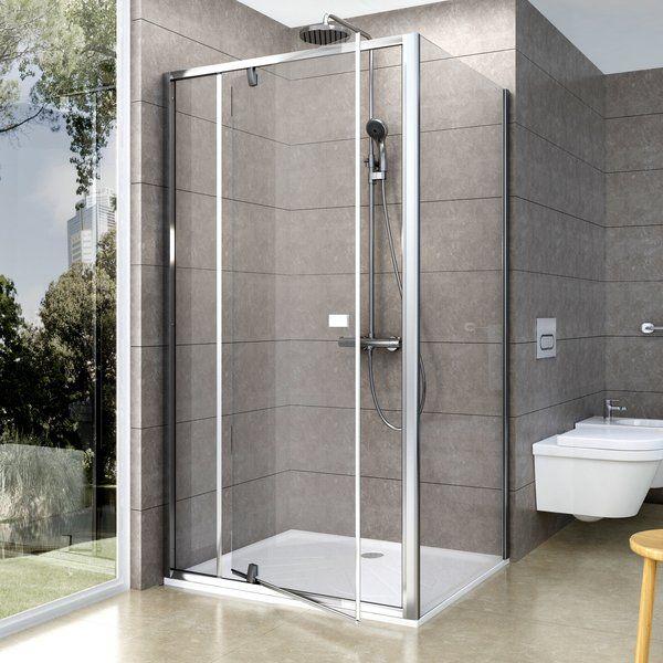 Нерухома стінка для душу Ravak Pivot PPS- 100 Полір. алюм. Transparent