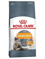 Cухой корм Royal Canin Hair and Skin Care для взрослых кошек с проблемной кожей и шерстью 10 кг