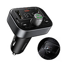 FM модулятор (трансмиттер) Bluetooth Baseus S-09 Pro Series Car FM Transmitter BT5.3 Black (C10762200113-00)