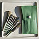 Набір пензлів для макіяжу в чохлі 8шт, фото 9