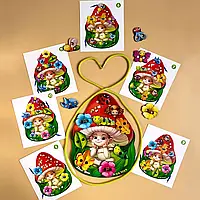 Розвиваюча гра - шнурівка Мухоморчик Ubumblebees