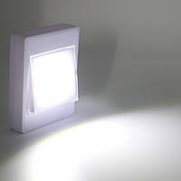 Світлодіодний світильник переносний на батарейках LED-вимикач на магніті і липучці СТ