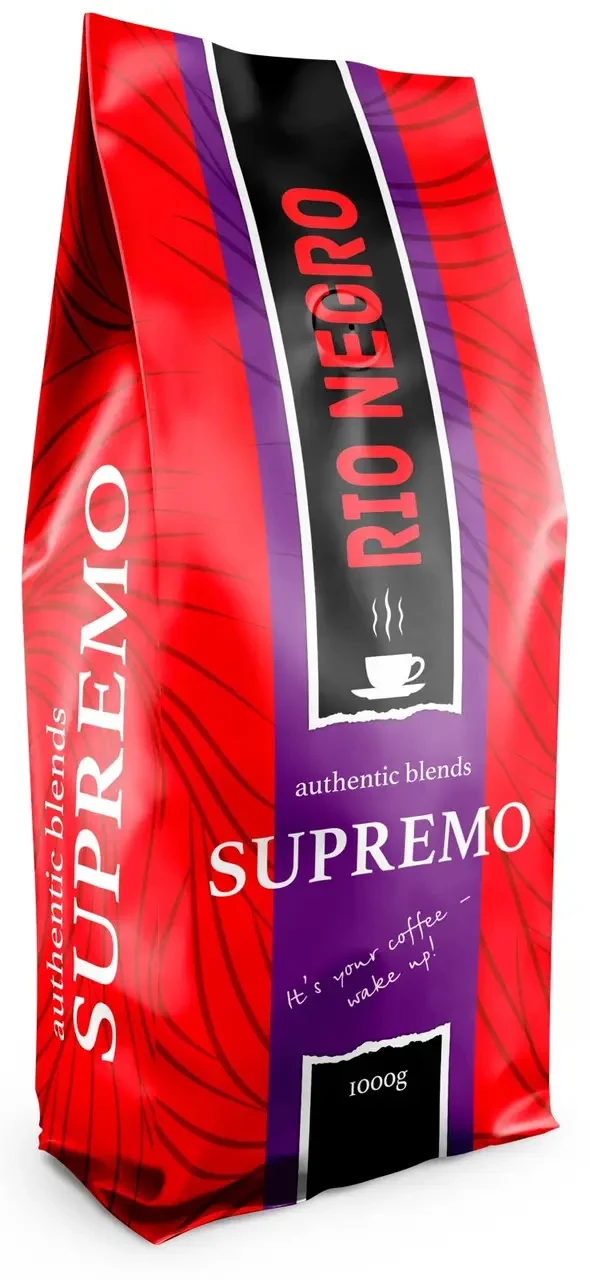 Кава Rio Negro Supremo в зернах 1 кг