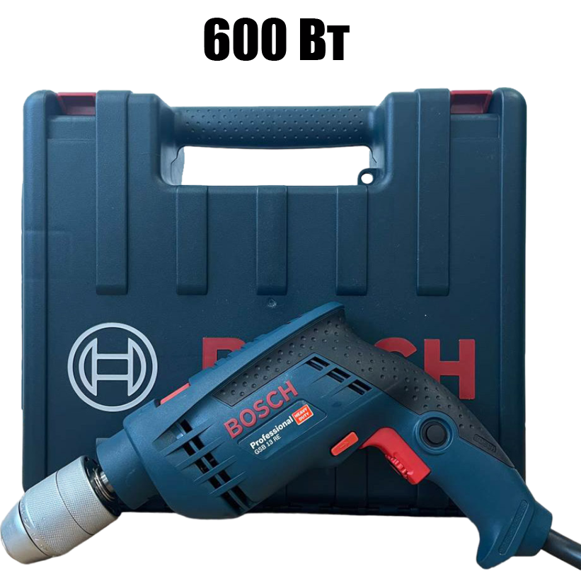 Ударний дриль Bosch Professional GSB 13 RE, 600 Вт, 2800 об/хв, фото 1