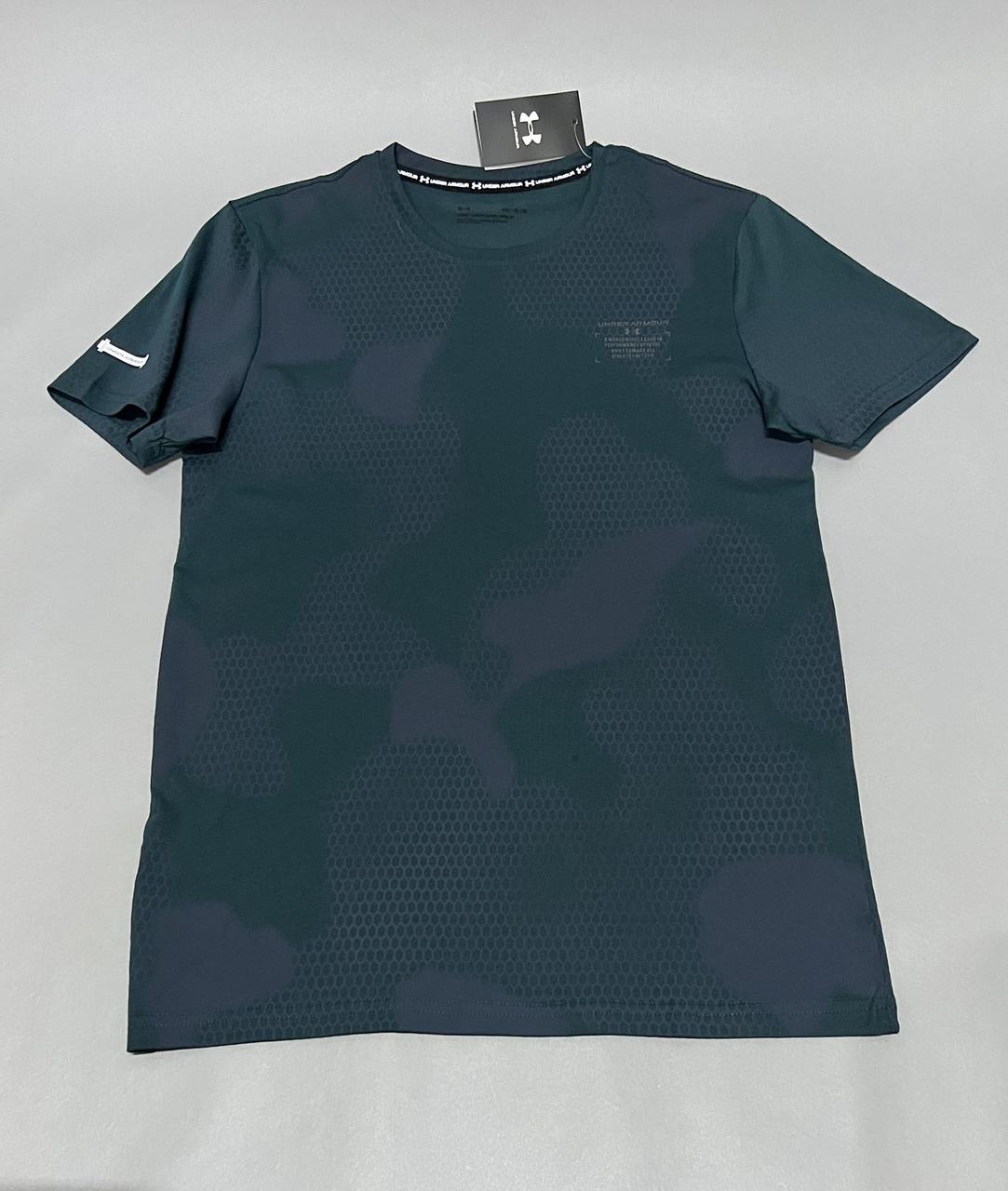 Чоловіча спортивна футболка Under Armour, чоловіча футболка андер армор із принтом. Чоловічий одяг, фото 1