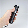Ручний акумуляторний ліхтар BL-611-P50 ліхтарик 1500 Lumen, фото 5