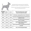 Шлея Waudog світловідбиваюча S1 40-45 см м'яка для собак, фото 6