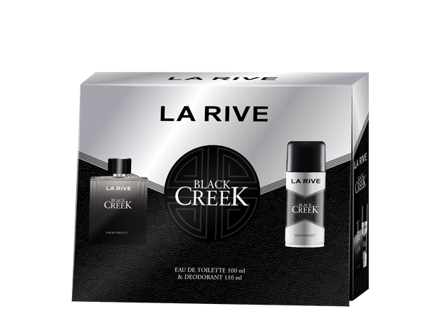 Чоловічий подарунковий набір La Rive Black Creek (Туалетна вода 100 мл + Дезодорант 150 мл)