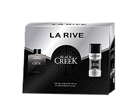 Мужской подарочный набор La Rive Black Creek (Туалетная вода 100 мл + Дезодорант 150 мл)