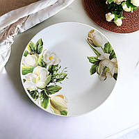 Тарілка кругла 8 мл Магнолія Vinnarc