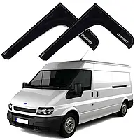 Дефлектори вікон Ford Transit 2000-2006;2006-2012 Г -образный Скотч 3M Voron Glass