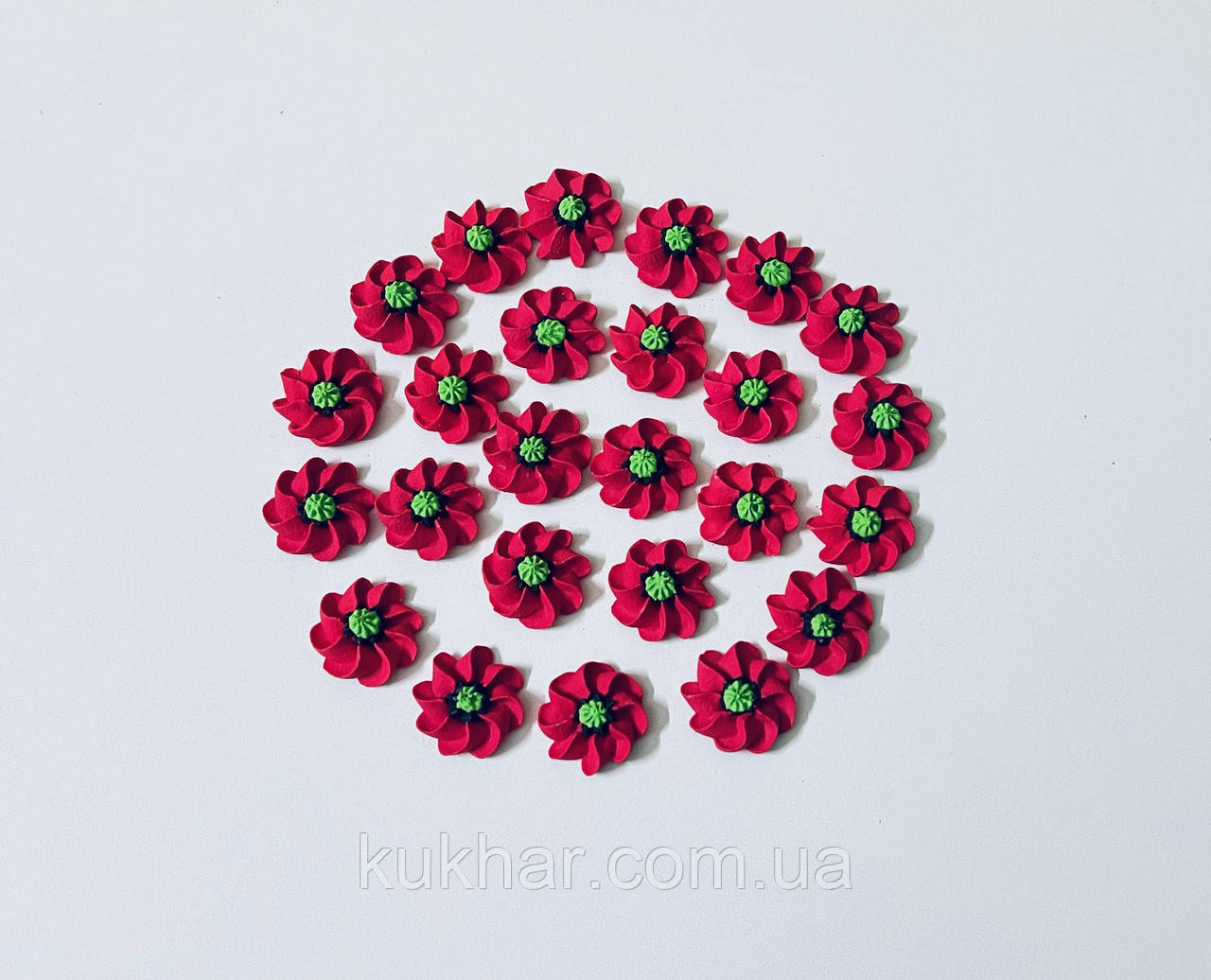 Набір "Маки малі" ( червоні), фото 1