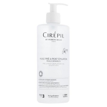 Олія для догляду за шкірою до та після депіляції Cirepil Sensitive Skins 500 мл.