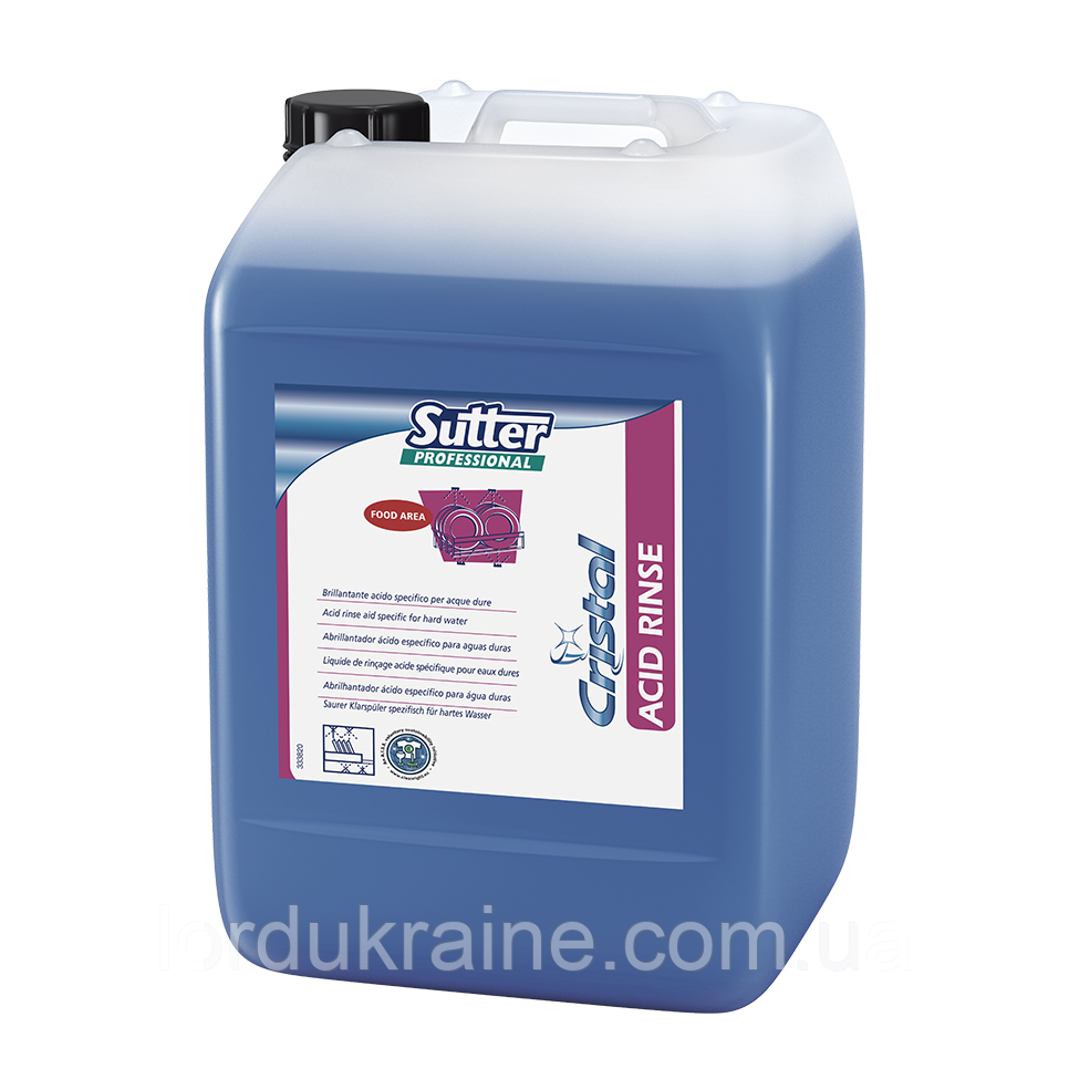 Ополіскувач для посудомийних машин Sutter Professional ACID RINSE (20 л)