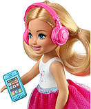 Набір Лялька Барбі: Челсі і Кабріолет єдиноріг з наклейками. Barbie Club Chelsea Doll with Rainbow Unicorn-Themed Car, фото 5