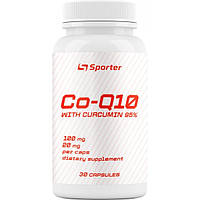 Коэнзим Sporter Coenzyme Q10 + Curcumin 95% 30 капс.