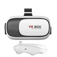 Очки виртуальной реальности для смартфона VR BOX 2.0 PRO 3D Bluetooth, ПУЛЬТ