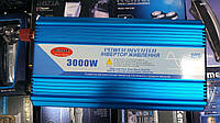 Инвертор Wimpex WX-3010, преобразователь 12V-220V, чистая синусоида, 3000W