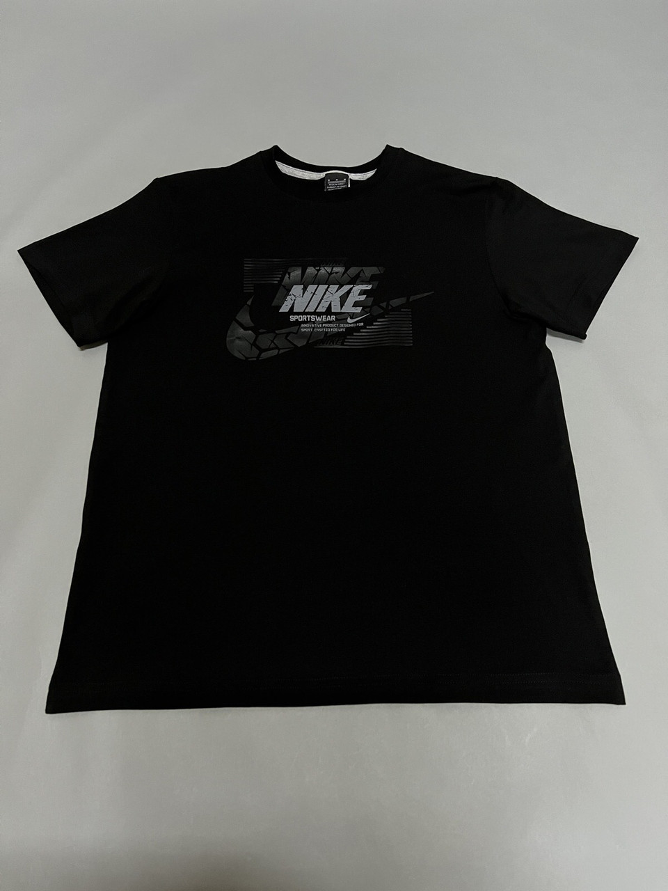 Чоловіча спортивна футболка Nike (Найк), чоловіча футболка з принтом. Чоловічий одяг, фото 1