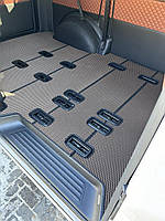 Авто килимки в салон EVA для Volkswagen T5 /Т6 Caravelle/Transporter оригінальний пасажир 2,3 ряд і багажник