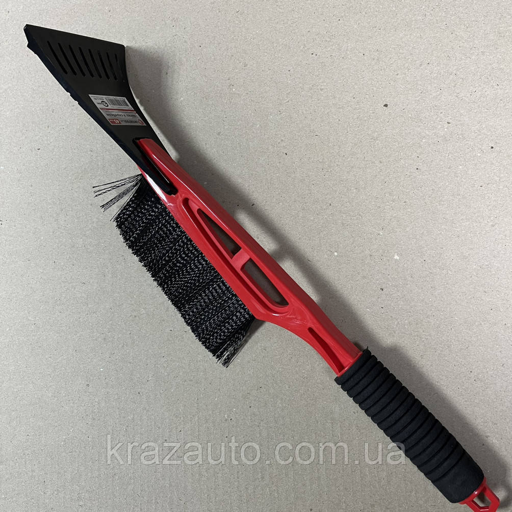 Щітка зі шкребком 45 см INTERTOOL AT-0112, фото 1