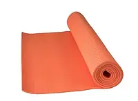 Коврик для йоги и фитнеса Yoga Mat 61 х 173 см толщина 0 ,4 см Коралловый