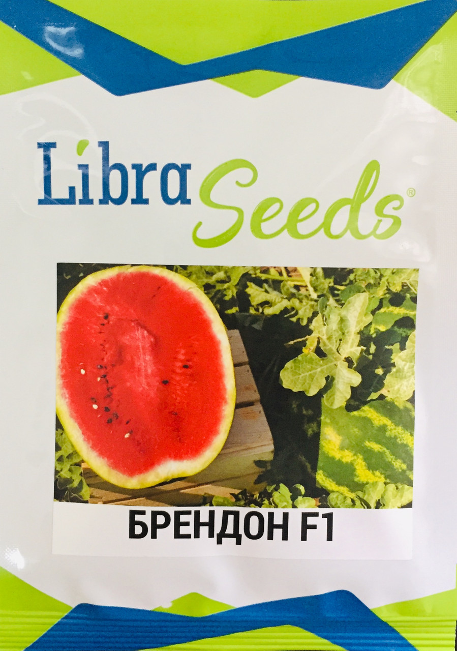 Брендон F1    1000 насінин  кавун  "Libra Seeds"