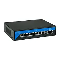 Комплект IP-відеоспостереження Hikvision на 8 купольних 2 Мп IP-камер HK-IP7118OW-2MP, фото 5