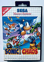 Sonic Chaos, Б/У, английская версия - картридж для SEGA Master System