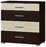 Передпокій комплект Бриз 2, Венге темний, Дуб молочний, фото 5