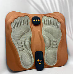 Масажер для ніг EMS 3D імпульсний мікрострумовий, килимок. 6 режимів, 15 рівнів інтенсивності
