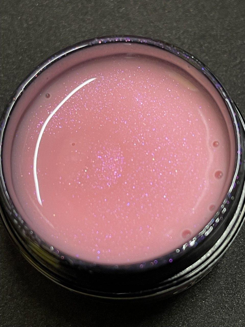 Гель для нарощування нігтів BRAVO Bouilder Gel Glamour № 03 Пастельно-рожевий
