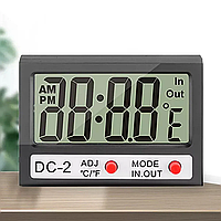 Міні-цифровий термометр з виносним датчиком + годинник