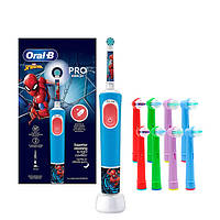 Електрична зубна щітка Oral-B D103.413.2K Vitality Pro Kids Spider-Man