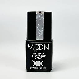 MOON FULL Snow Top Coat - топ для нігтів без липкого шару 8 мл