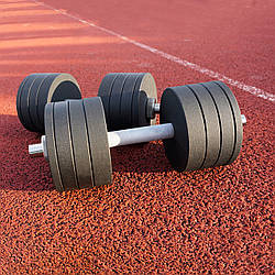 Гантелі набірні 2 по 32 кг металеві з покриттям