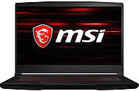 MSI Ноутбук GF63 15.6 FHD, Intel i5-12450H, 16GB, F512GB, NVD4050-6, DOS, черный