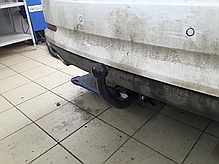 Фаркоп Kia Optima TF 2010-2015 (Кіа Оптіма) польський, без зняття бампера, фото 6