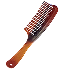 Гребінець для волосся середньозубий з ручкою Christian CLR-262