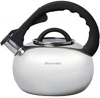 Чайник Kamille Whistling Kettle 2.8л со свистком и стеклянной крышкой | HomeDreams