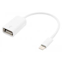 Переходник адаптер Lightning OTG USB iPhone 5 6 7 8 9 10 11 12 13 14 iPad