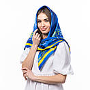 Хустка в жовто-блакитних кольорах, фото 4