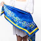 Подарунковий набір хустка і брошка колосок, фото 7