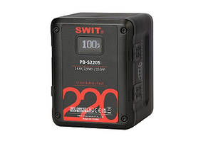 Акумулятор SWIT PB-S220S 14.4 V 220Wh Multi D-Tap Heavy-Duty Digital Battery (V-Mount) (PB-S220S)