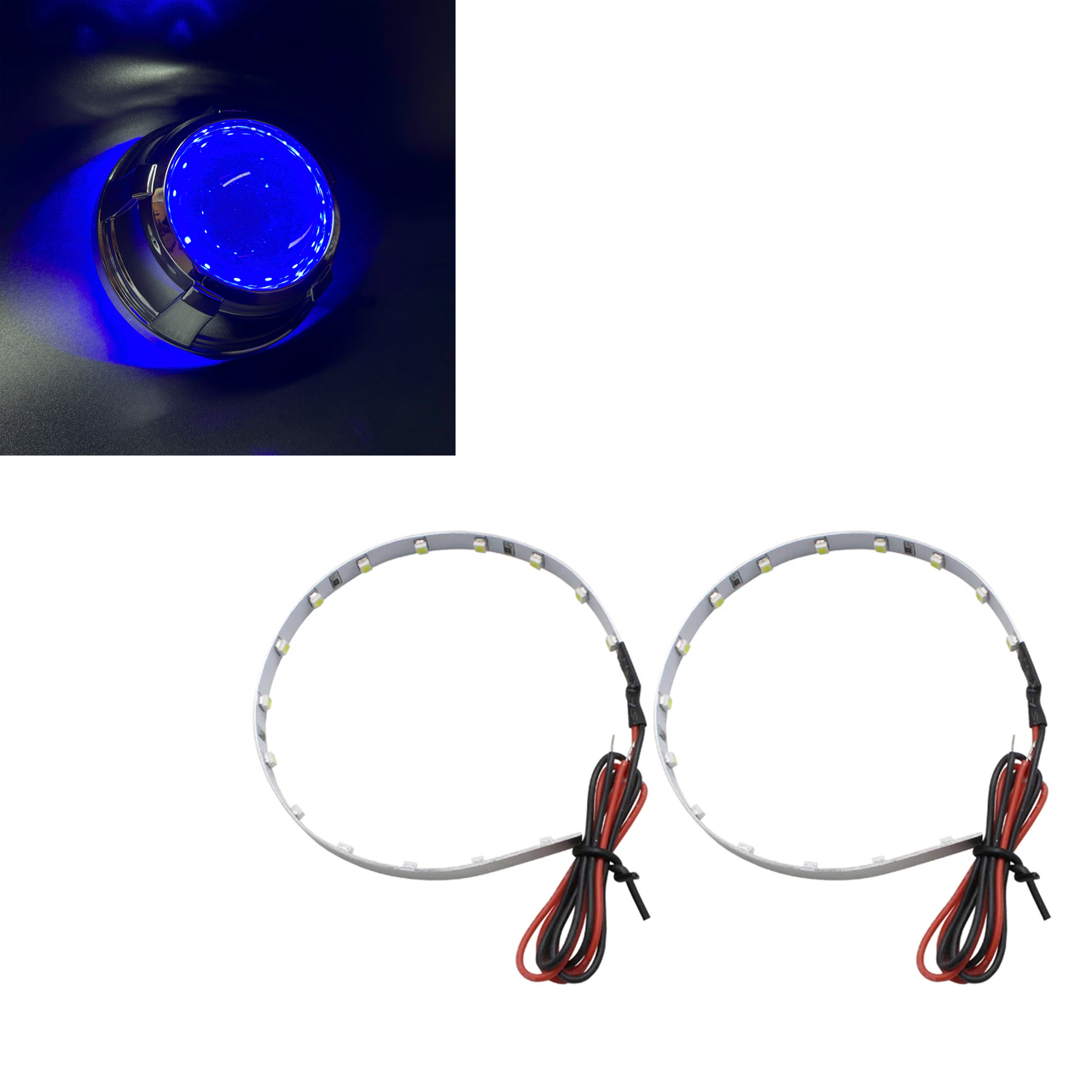 Підсвітка BSmart для BI-LED и ксенонових лінз синя, фото 1