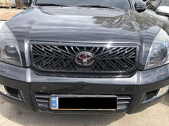 Решітка радіатора Toyota Land Cruiser Prado 150 2009-2013 стиль Elford