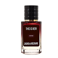 Парфюм 60 ml ОАЭ Zadig&Voltaire This is Her Духи 60 мл Zadig&Voltaire Зис Ис Хер Женские Зис Ис Хьор Задиг Вол